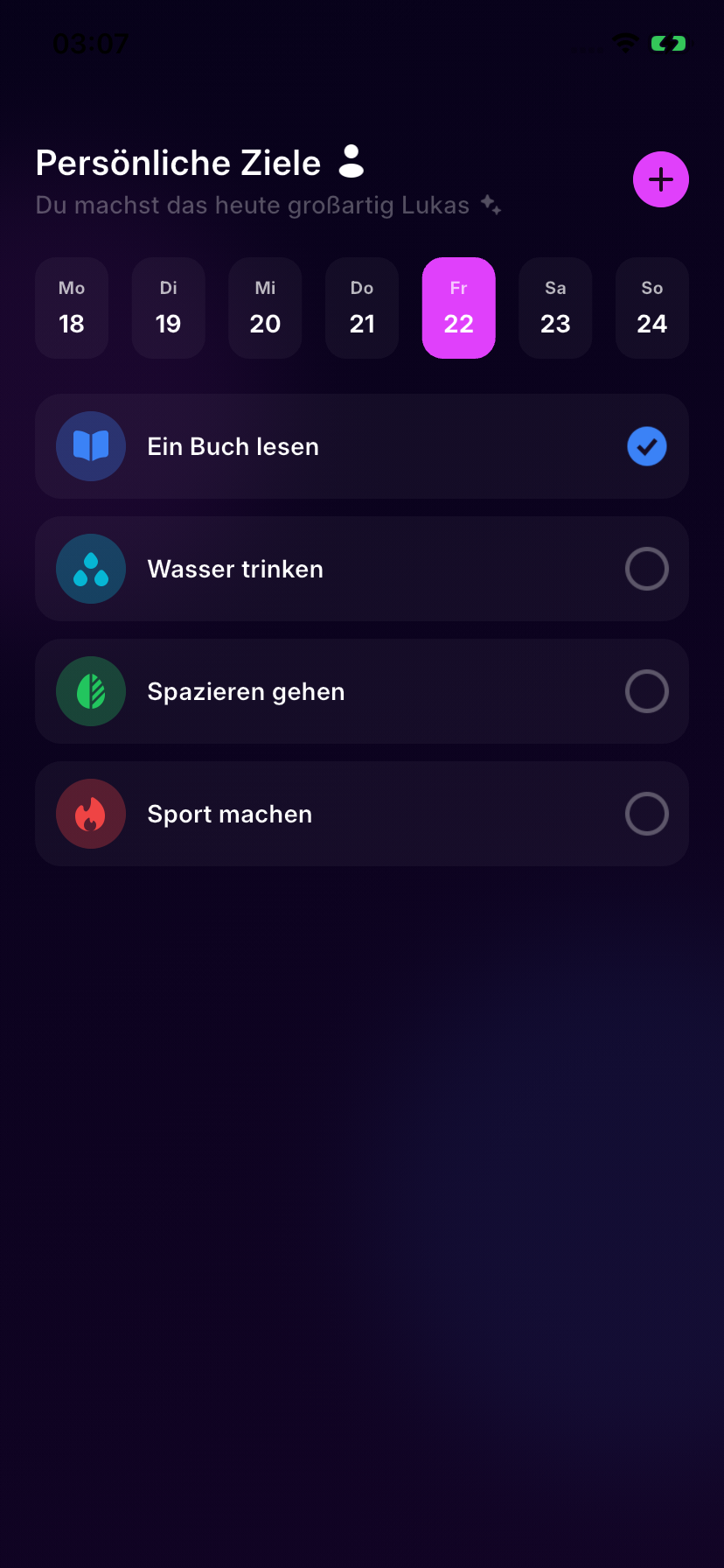 Aura Habits screenshot 1