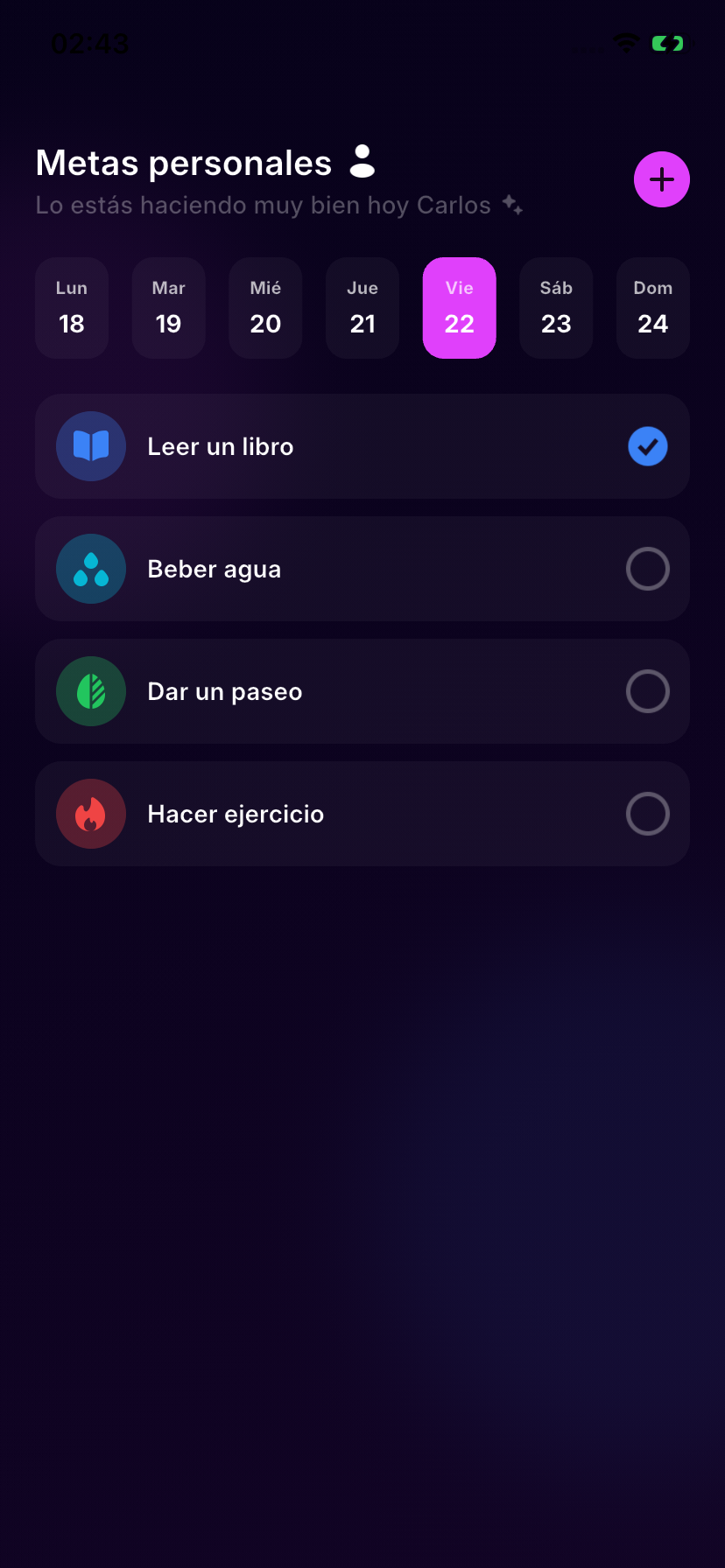 Aura Habits screenshot 1